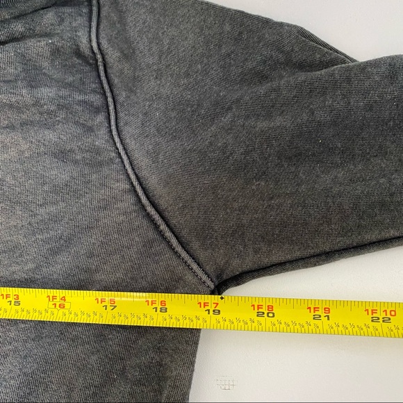 Sundry Vintage Black Zip Hoodie - Picture 8 of 16